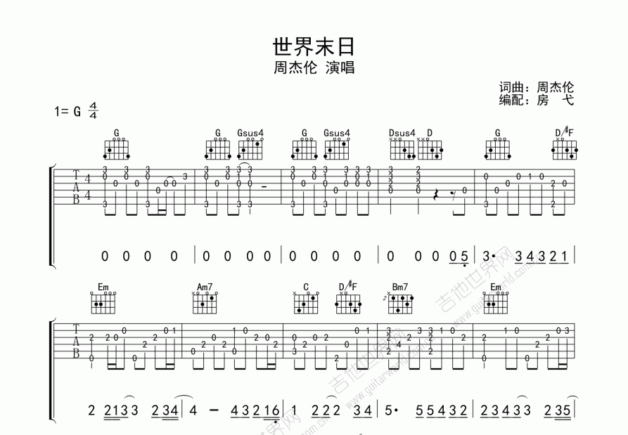 アゲイン吉他谱图片