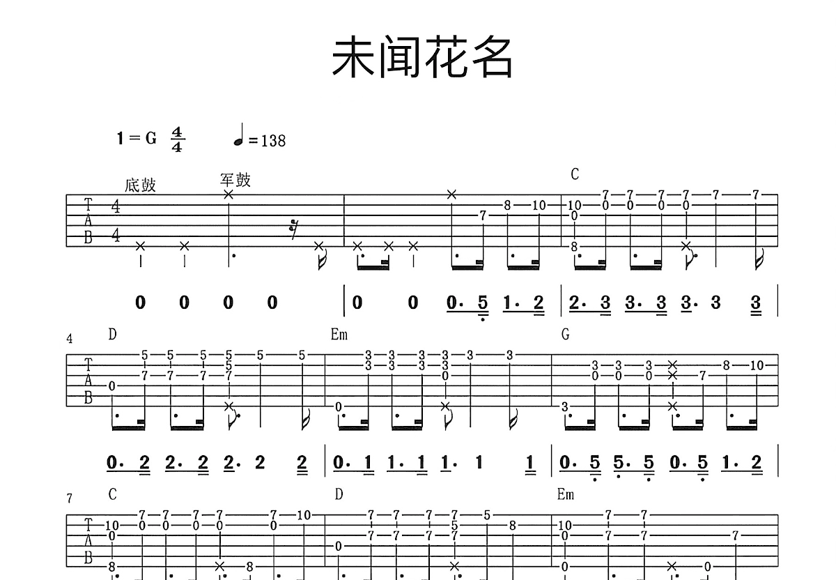 secretbase ~君がくれたもの~吉他谱预览图